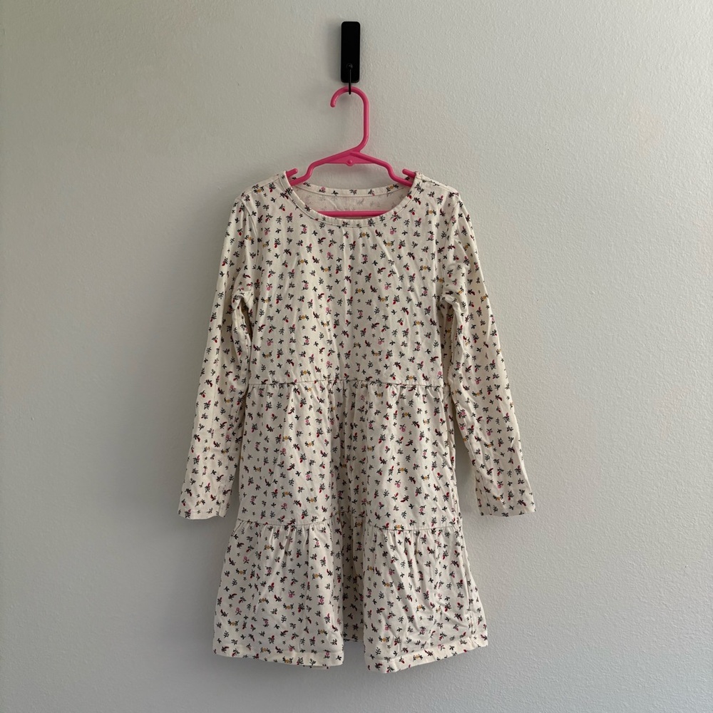 Old Navy •‎ Floral Long Sleeve Kids Dress